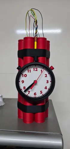 Relogio Dinamite 3D