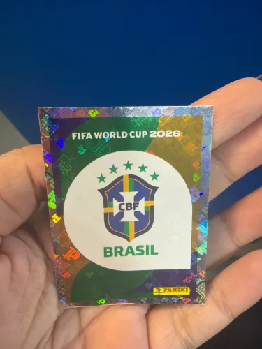 FIGURINHA BRASIL ESCUDO 01 2026