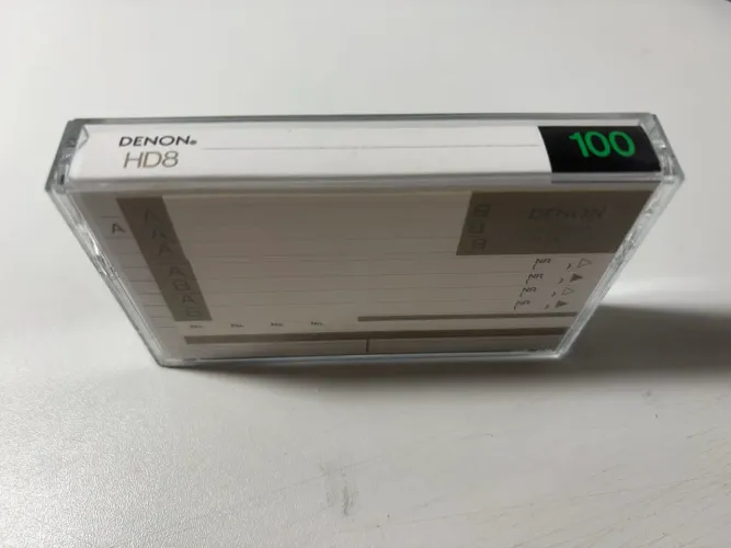 Fita k7 Denon HD8 100 cromo metal