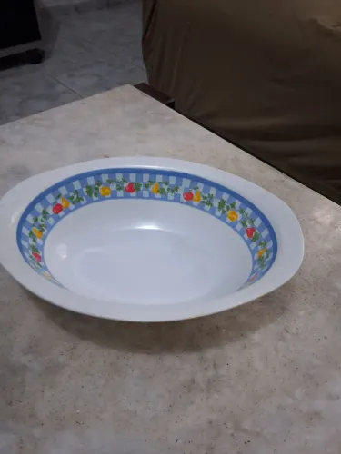 Travessa  de plástico 