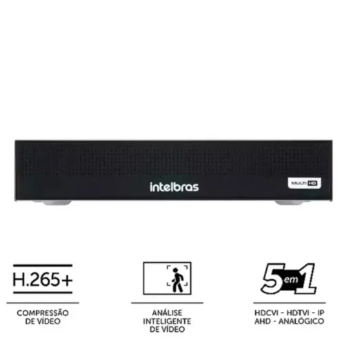 DVR INTELBRAS MHDX 3104C MULTHD novo na caixa