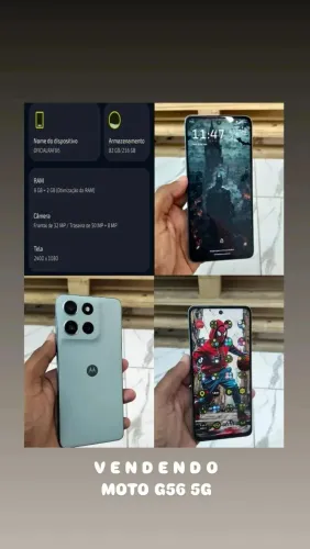 CELULAR MOTO G56