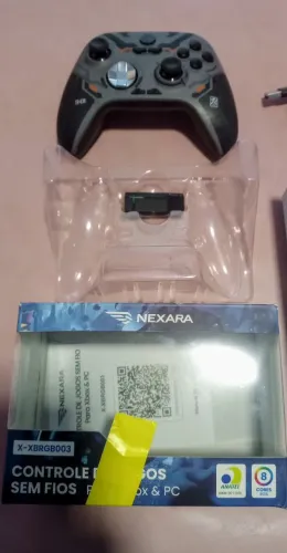 Controle Sem Fio Nexara X-XBRGB003 (Xbox e PC) - Na Caixa, Muito Novo!