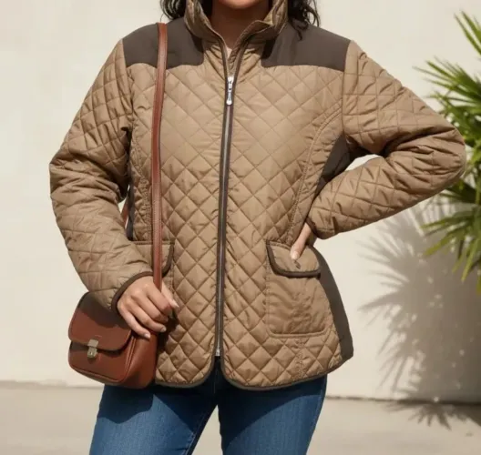 Jaqueta Casaco Feminino Matelassê Tam.GG