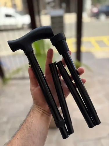 Bengala de apoio dobrável 