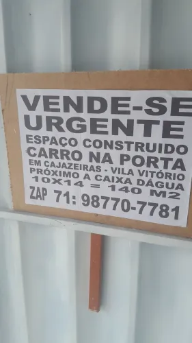 Espaço construído 