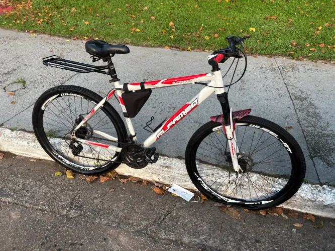 Bicicleta Bike Alfameq Alumínio Aro 29 Quadro 21 bom Estado