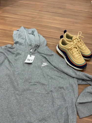 Moletom cinza Nike Original com Etiqueta