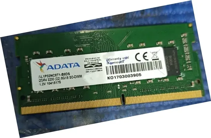 Memória ddr4 3200 Mhz 8 giga Adata
