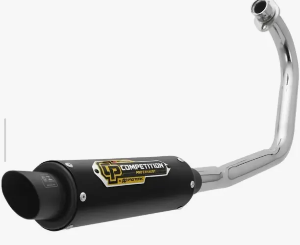 Cano esportivo de moto