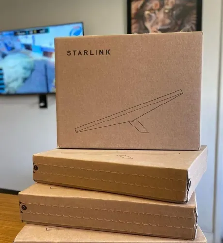 Antena Starlink Mini- Conectividade em Qualquer Lugar