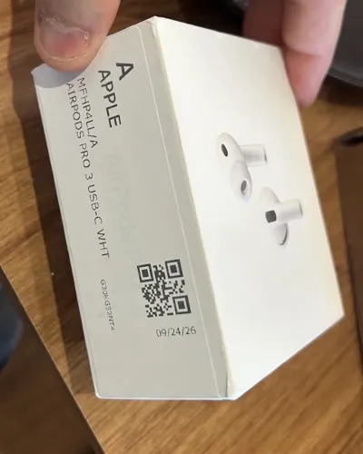 Apple AirPods Pro 3 garantia ate 2028
