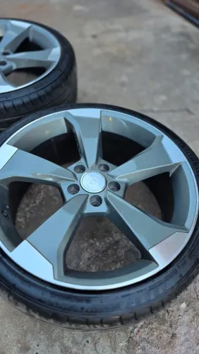 ? RODAS 19 RS3 UNICO DONO REFORÇADAS + PNEUS 225/35