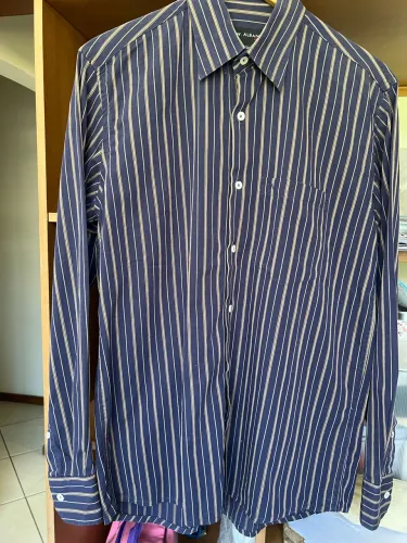 Camisa social manga longa 