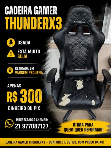 Cadeira gamer thunderx3