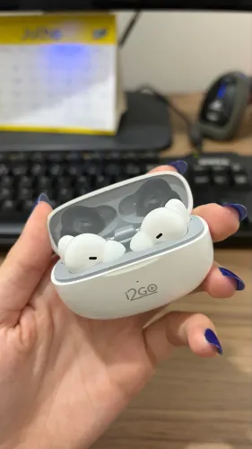 Fone Bluetooth Sem Fio i2GO Air Buds 400 | Novo | Nunca Usado