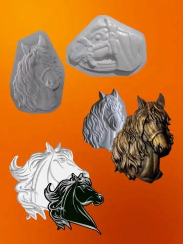 FORMA DE GESSO 3D