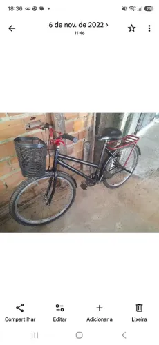 Bicicleta em bom estado