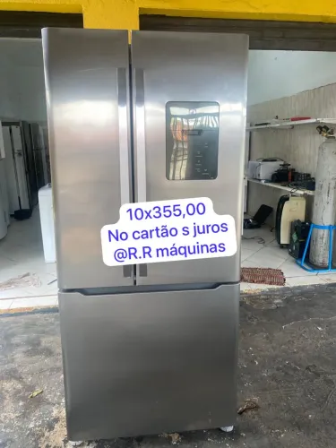 Geladeira Electrolux inox