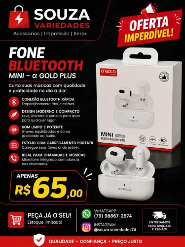 Fone Bluetooth