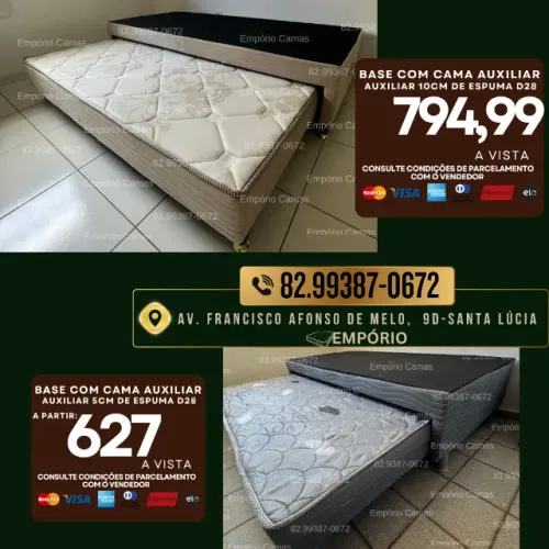 Base com auxiliar Bonsono base 30cm com auxiliar em espuma D28 com 10cm ou 6cm de espuma