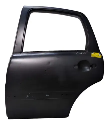 Porta Traseira Esquerda C3 2004 05 06 07 08 09 10 11 2012 G1 Traseira Esquerdo Preto