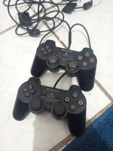 2 controles PS2 originais