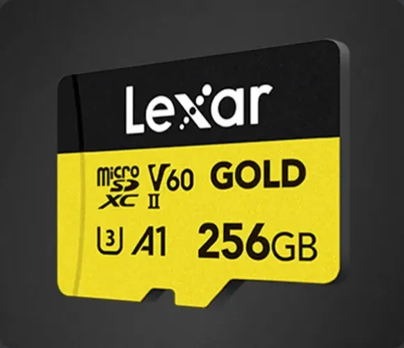 CARTÃO DE MEMÓRIA LEXAR GOLD 256GB