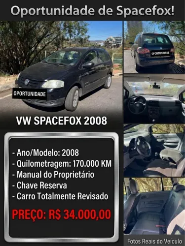Volkswagen Spacefox 1.6/ 1.6 Trend Total Flex 8V 5P 2008