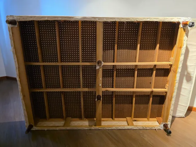Cama box + colchão Casal