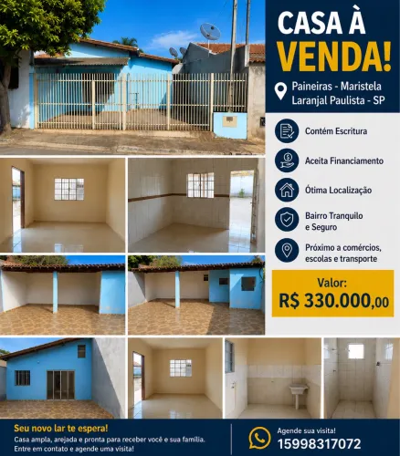 Vende-se casa mais informações chamar no número *