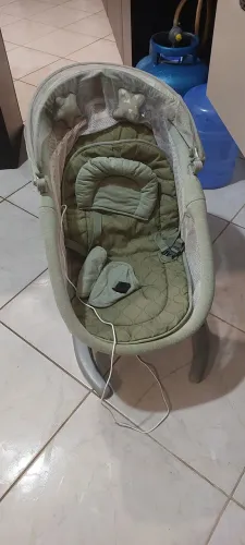 CADEIRA DE BEBÊ AUTOMÁTICA MASTELA MULTI-MOTION CINZA 