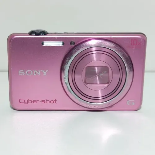 Câmera Digital Sony DSC-WX200 18.2MP Exmor R Wi-Fi 10x Rosa com Acessórios e Brinde