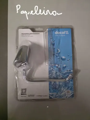 Papeleira Docol nova na embalagem 