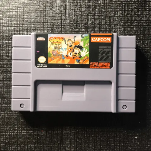 Cartucho Super Nintendo Goof troop ( Pateta e Max )