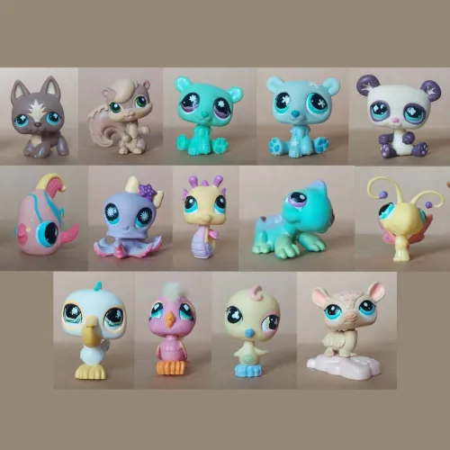 Littlest Pet Shop - lote de pets e acessórios (usados)