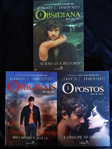 Livros - Obsidiana/Originais/Opostos - Saga Lux - Vols. 1, 4 e 5 - Jennifer L. Armentrout