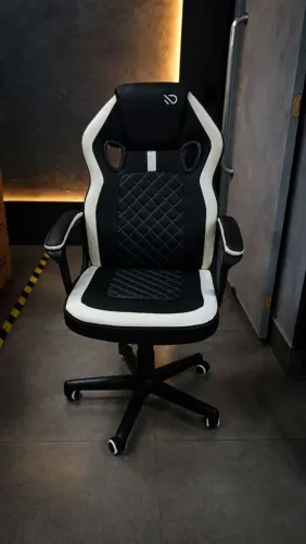 Cadeira Gamer, Duex, Black White