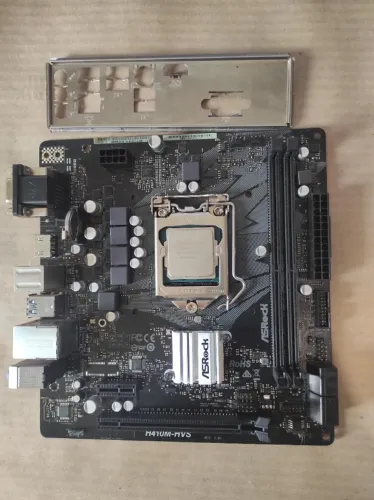 KIT ASROCK H410M-HVS + PROCESSADOR  i5-10400