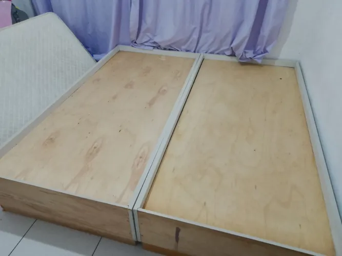 Cama de solteiro madeira