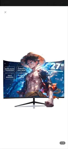 Monitor Gamer Grasep 27? Curvo Full HD 100Hz 1ms - NOVO