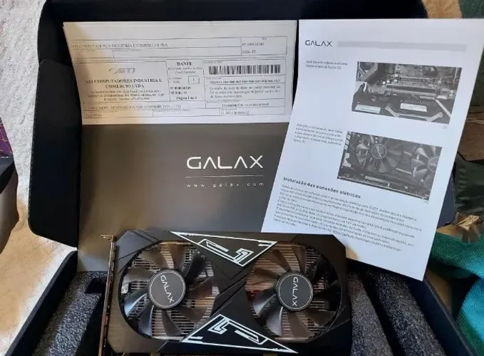 Placa Vídeo Galax Geforce Gtx 1650 Ex Plus 1-click Oc, 4gb