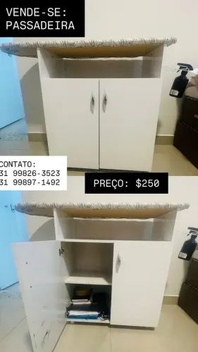 Passadeira X armário 