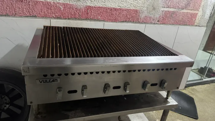 Broiler vucan para hambúrgueria 