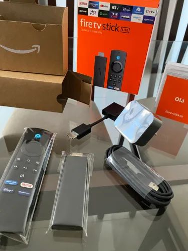 Fire TV Stick Lite ORIGINAL Amazon | Completo c/ Caixa | Alexa