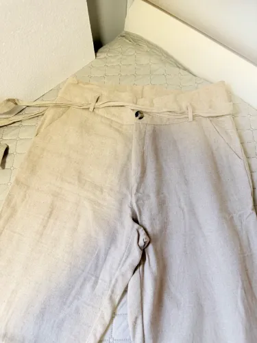 Calça de linho