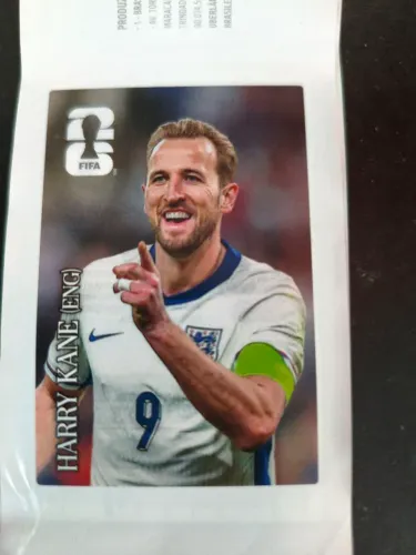 Figurinha coca cola 2026 Harry Kane (Eng)