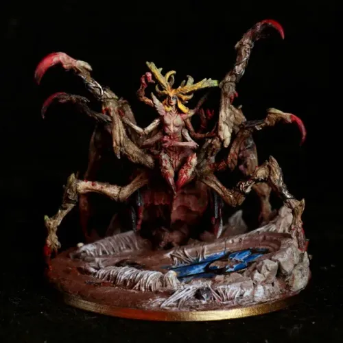 Miniatura de RPG Pintada - Rainha Aranha