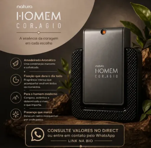 Natura Homem Cor.agio