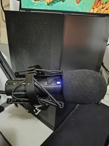 microfone Audio Technica ATR2100X XLR/USB